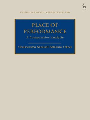cover image of Place of Performance